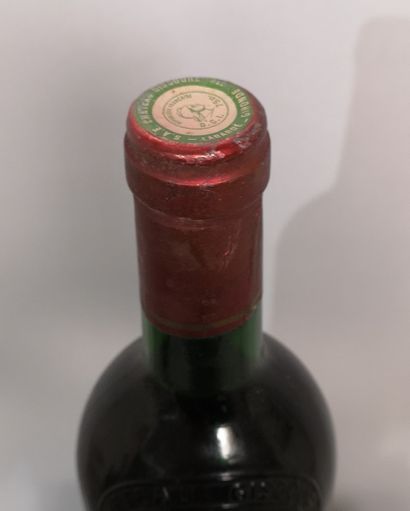 null 1 bouteille Château GISCOURS - 3ème Gcc Margaux 1983 Etiquette légèrement g...