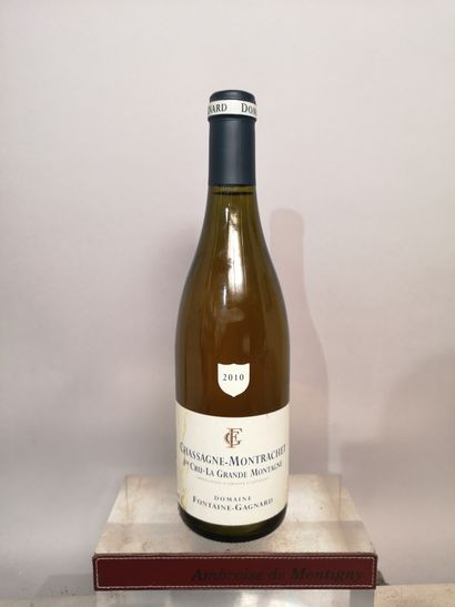 null 1 bouteille CHASSAGNE MONTRACHET Blanc 1er Cru "La Grande Montagne" - FONTAINE...