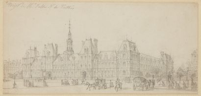 null Attribué à Théodore BALLU et Edouard de PERTHES
(1817 – 1885 et 1833 – 1898)
L’Hôtel...