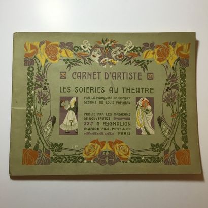 null "Les Soieries au théâtre" - Pygmalion/Exposition 22 mars 1909
Texte de la marquise...