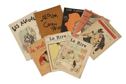 null Revues parisiennes de la Belle époque
Le Rire, 1898, ill. par L. Cappiello -...