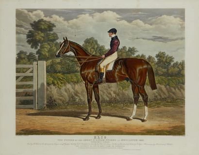 John Frederick I HERRING (1795-1865) 
Elis, the winner of the Great St Leger Stakes...