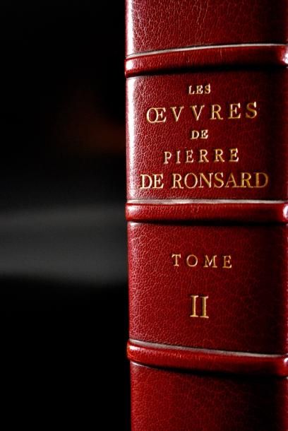 null RONSARD (Pierre).- Les œuvres 

de Pierre de Ronsard, gentilhomme vandosmois,...