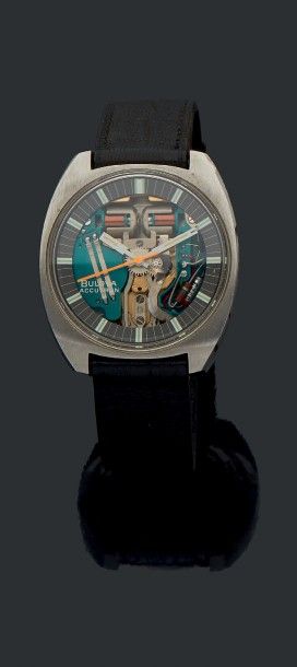 BULOVA ACCUTRON Très bel exemple de Bulova Accutron acier d'époque avec son bracelet...