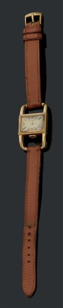 JAEGER-LECOULTRE Montre-bracelet de femme modèle
Etrier en or jaune 18ct à mouvement...
