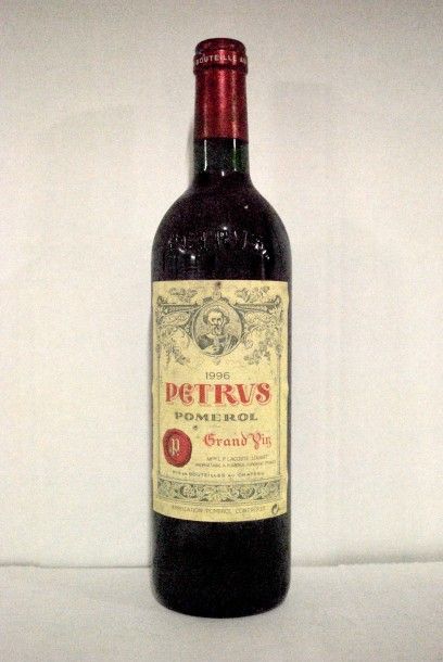 null Une bouteille de Petrus 1996, Pomerol