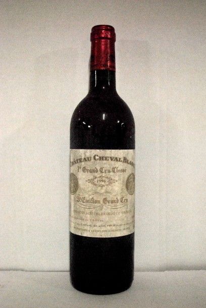 null Une bouteille de Château Cheval Blanc 1996, 1er GCC A Saint-Emilion