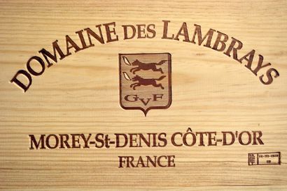 null Six bouteilles du Domaine des Lambrays, Clos des Lambrays, Rouge, 2014, Bourgogne,...
