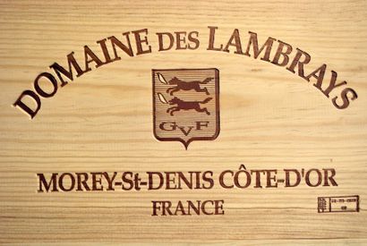 null Six bouteilles du Domaine des Lambrays, Clos des Lambray, Rouge, 2014, Bourgogne,...