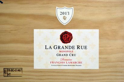 null Douze bouteilles de François Lamarche, La Grande Rue, Rouge, 2013, Bourgogne,...