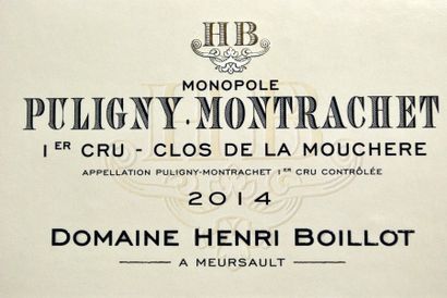 null Douze bouteilles de Henri Boillot, Puligny-Montrachet, Blanc, 2014, Puligny...
