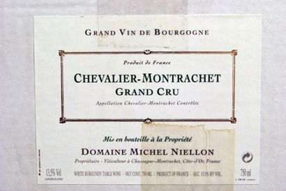 null Douze bouteilles de Michel Niellon, Chevalier-Montrachet, Blanc, 2013, Bourgogne,...