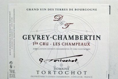 null Douze bouteilles de Tortochot, Gevrey-Chambertin, Rouge, 2013, Gevrey-Chambertin-les-Champeaux,...