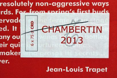 null Six bouteilles de Trapet Père et Fils, Chambertin, Rouge, 2013, Bourgogne, CO...