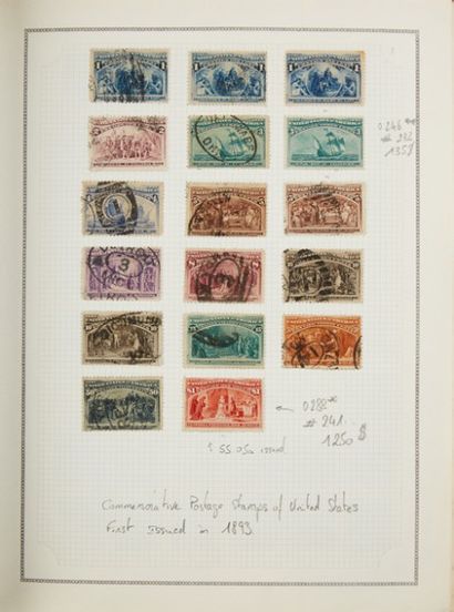 null Timbres-poste - Etats-Unis & Canada
Collection de timbres-poste principalement...