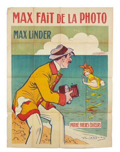 Daniel de LOSQUES (1880-1915) Affichiste français tué en combat aérien au cours de...