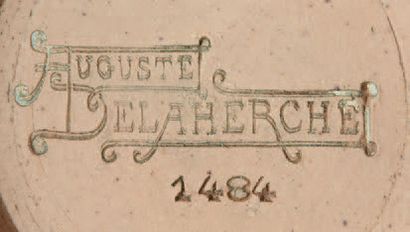 Auguste DELAHERCHE - CARDEILHAC (orfèvre) & Lucien BONVALLET 
Coupe en céramique...