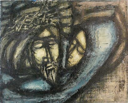 null Philippe GRISEL (1930-1998)

Christ et Marie.

Huile sur toile signée et datée...