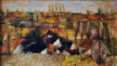 CANJURA Noe CANJURA (1922 - 1970)


Huile sur toile figurant un paysage.


Dim. 44,5...