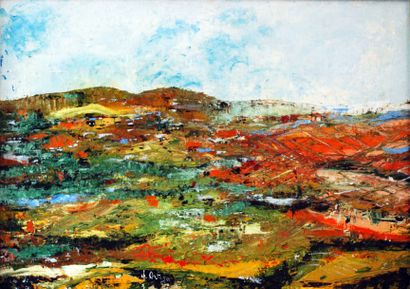 ORTEGA Charles ORTEGA (1925 - 2006)


Huile sur toile figurant un paysage


Dim....