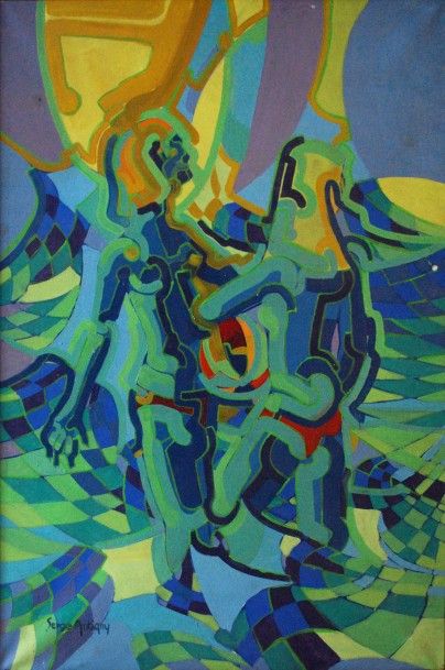 ANTIGNY Serge ANTIGNY (XX - XXI)


Importante huile sur toile moderniste cubiste.


Dim....