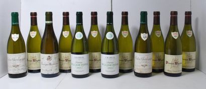null Ensemble de 12 bouteilles comprenant :

- 7 	Pernand Vergelesses, 				2012	,...
