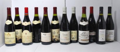 null Ensemble de 12 bouteilles comprenant :

- 3	 Chambolle Musigny, 	1er cru	, Les...