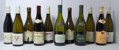 null Ensemble de 12 bouteilles comprenant :

- 3	 Cote de Beaune, 			La Grande Chatelaine,...