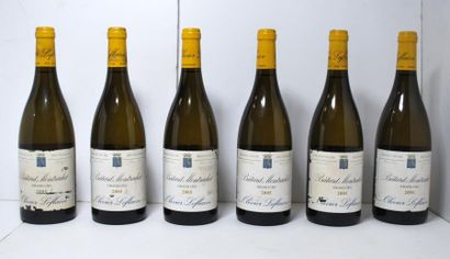 null 6 bouteilles de Batard Montrachet	 Grand Cru, 2005, 	Domaine Olivier Leflaive	,...