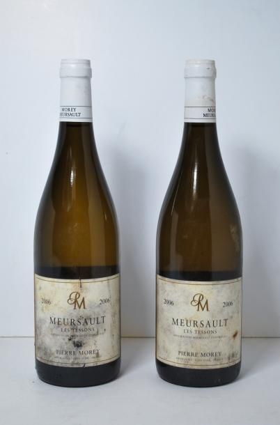 null 2 bouteilles de 	Meursault, Les Tessons, 	2006		, Domaine Pierre Morey,blanc.(état...