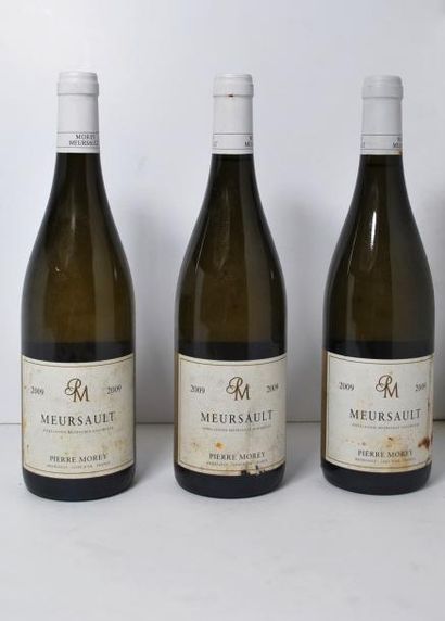 null 3 bouteilles de 	Meursault, 	2009, 		Domaine Pierre Morey, blanc.