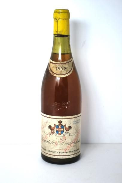 null Une bouteille de Chevalier-Montrachet 1958

Domaine Leflaive - Puligny-Mont...