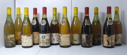 null Ensemble de 12 bouteilles comprenant :

- 2	 Corton Charlemagne, Ancien Domaine...
