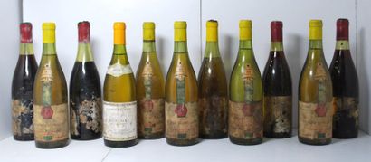 null Ensemble de 11 bouteilles comprenant :

- 					4 Louis Latour, 	rouge.

- 					1...