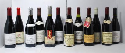 null Ensemble de 12 bouteilles comprenant :

- 1 Corton Marechaudes, grand cru, Vieilles...