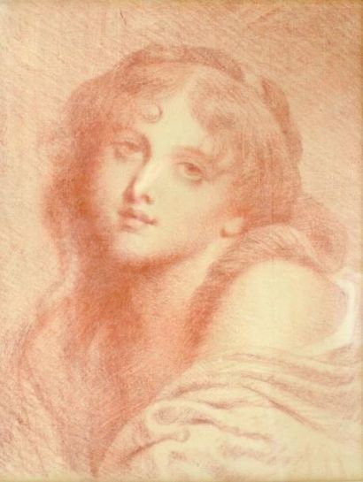 null Ecole française du XVIIIe siècle

Sanguine figurant un portrait de jeune femme,...
