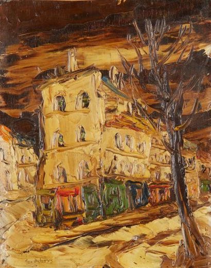 null Léon SCHWARZ-ABRYS (1905-1990)

Rue de Montmartre

Huile sur isorel signée en...