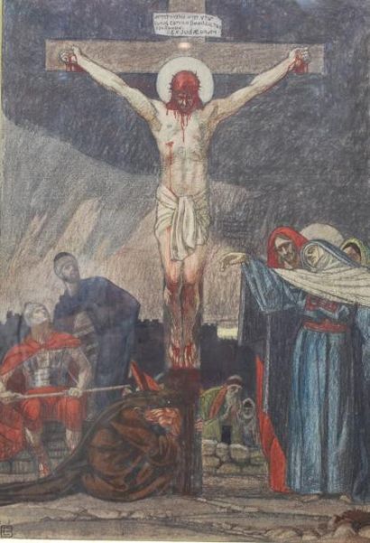 null ANONYME 

Début XXe siècle

Scènes de la vie du Christ : Arrestation du Christ,...