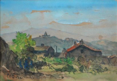 null Louis BISSINGER (1899-1978)

Deux aquarelles figurant des paysages du Jura....