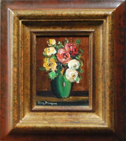 null Louis BISSINGER (1899-1978)

Huile sur carton figurant un bouquet de roses....
