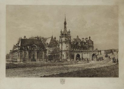 null Eugène SADOUX (1841-1906)

Le Château de Chantilly (avant travaux)

Pointe sèche...