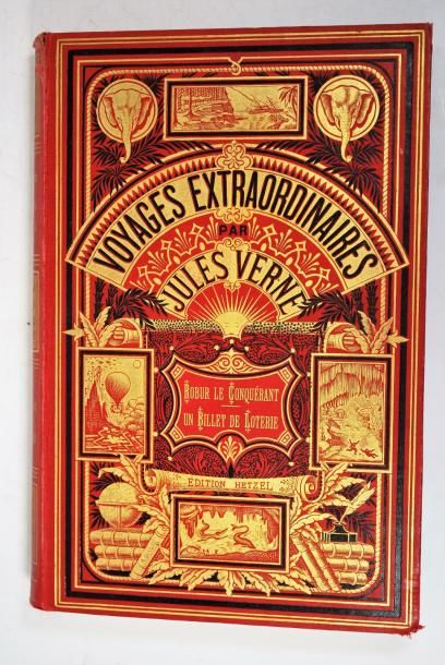 Jules VERNE VERNE (Jules)



		Robur Le conquérant - Un billet De Loterie. Frritt-Flacc.



Paris,...