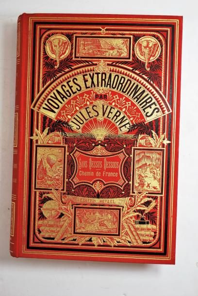 Jules VERNE VERNE (Jules)



	Sans Dessus Dessous. 36 dessins de George Roux 



Le...