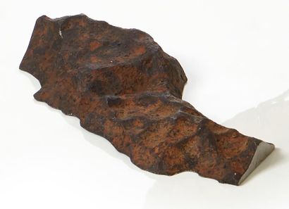 null Morceau de météorite sidérite coupée.
Dim.: 18 x 9 cm
Poids: 924,2 g