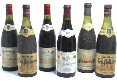 null Ensemble de vins :

Bourgognes : 

- Mercurey 1963

- Mercurey 1979

- Mercurey...