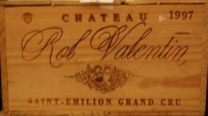 null Dix bouteilles de Château Rol Valentin, Saint Emilion Grand Cru, GC, 1997.