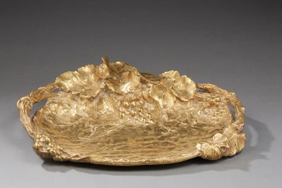 MARIONNET Albert MARIONNET (1852-1910)



Grand plateau vide-poche en bronze à deux...