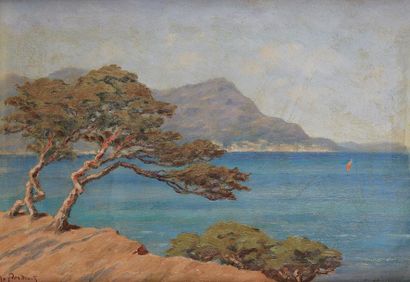 PERDRAUT Charles PERDRAUT (XIX-XX)



Paysage méditerranéen.



Huile sur panneau.



Dim....