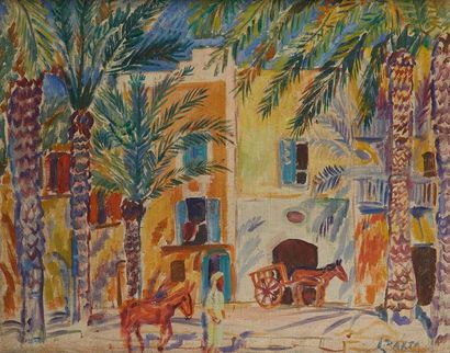 BARTA Laszlo BARTA (1902-1961)



Huile sur toile représentant un paysage oriental.



Dim....