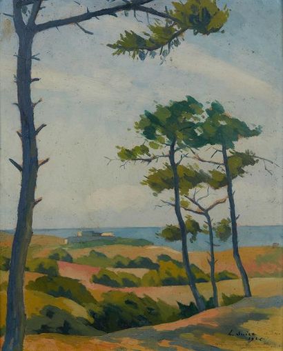 SUIRE Louis SUIRE (1899-1987)



Huile sur carton représentant un paysage de l'île...